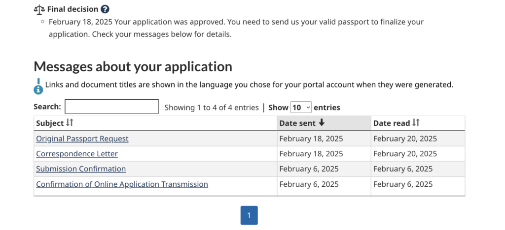 Super Visa Approval Recived